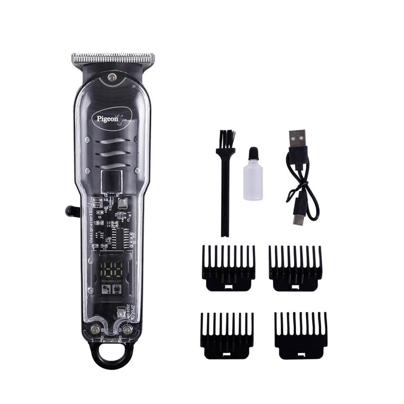 Pigeon Delight Battery Powered Beard Trimmer for Men| Stainless Steel Blade| USB C type Charging| 1.5Hr runtime| 2 HR charge time | 2 Years Warranty - Image 5