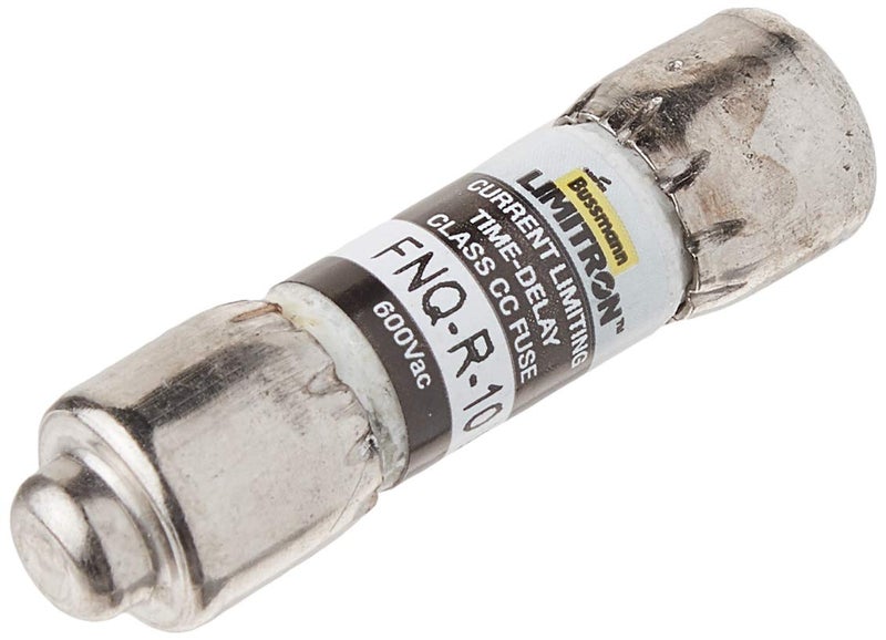 Bussmann FNQR10 10 Amp 10A 600V Midget TimeDelay Class CC Fuse