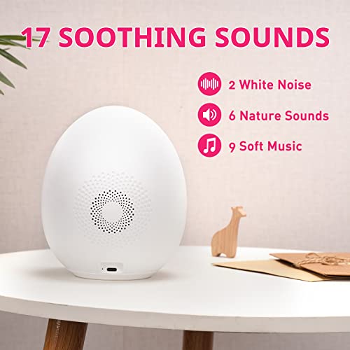 BUTTING Kids Alarm Clock, Toddler Sleep Training Clock with Sun & Moon, Sound Machine, Night Light, Ok to Wake Alarm Clock for Children - Image 4