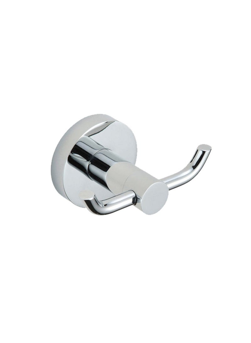 Loquat Stainless Steel Chromed Double Coat Hooks