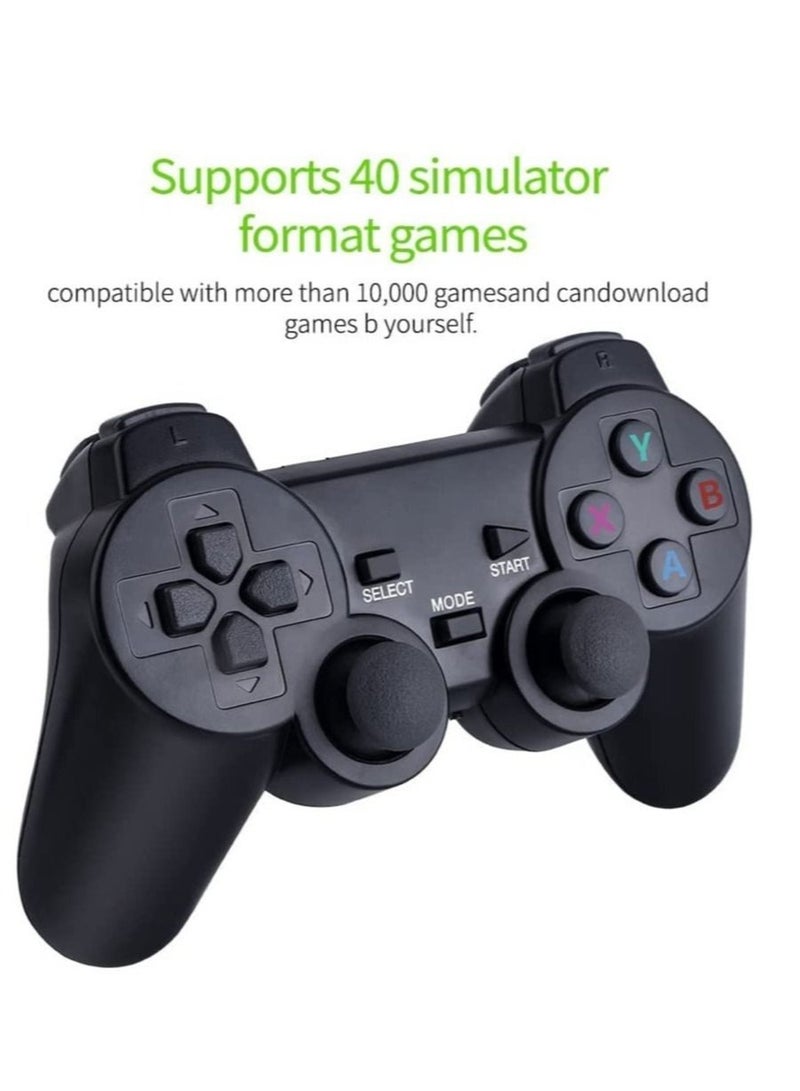 Y&D DMG 4K HD video game console, dual 2.4G wireless controllers, plug-and-play stick, built-in 10,000 games, retro handheld console  - Image 2