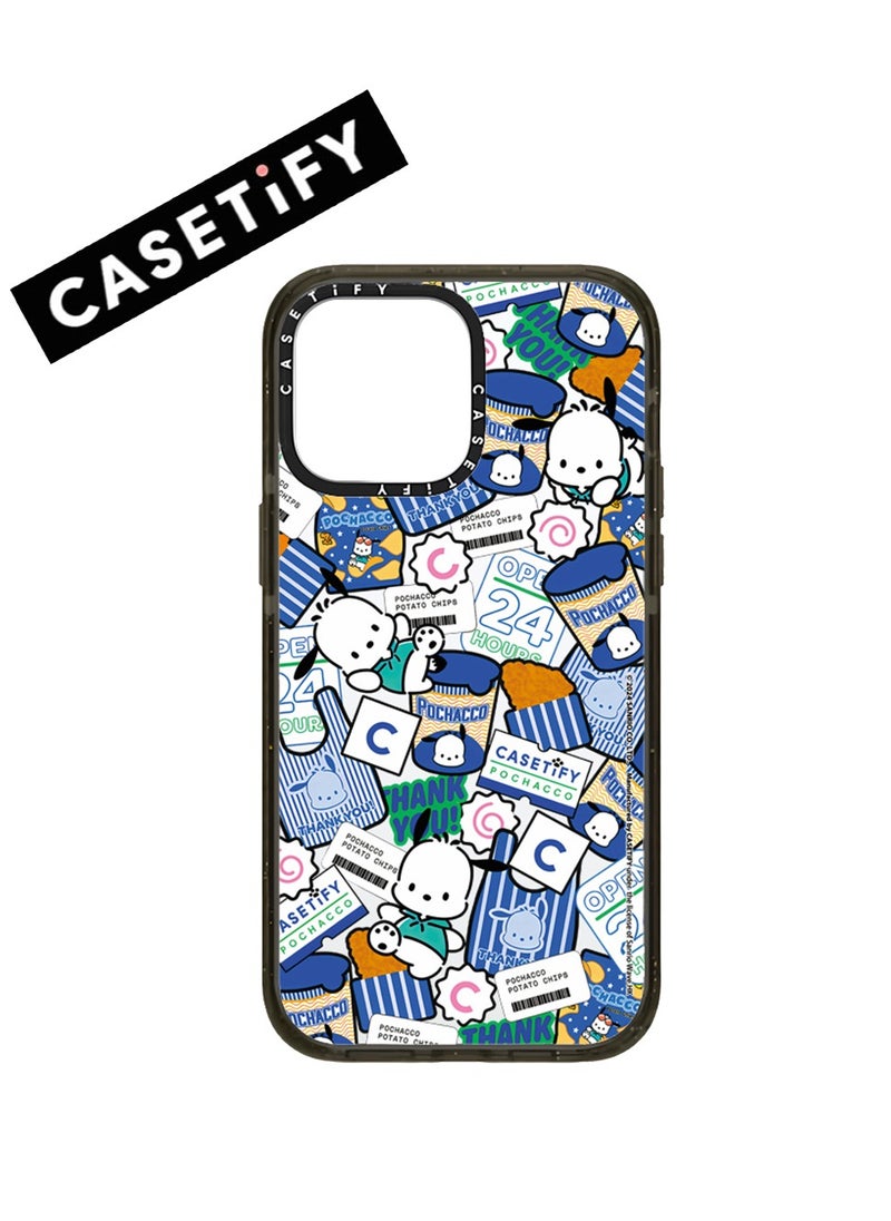 Casetify Pochacco Extravaganza Sticker Party - iPhone 15 Case 