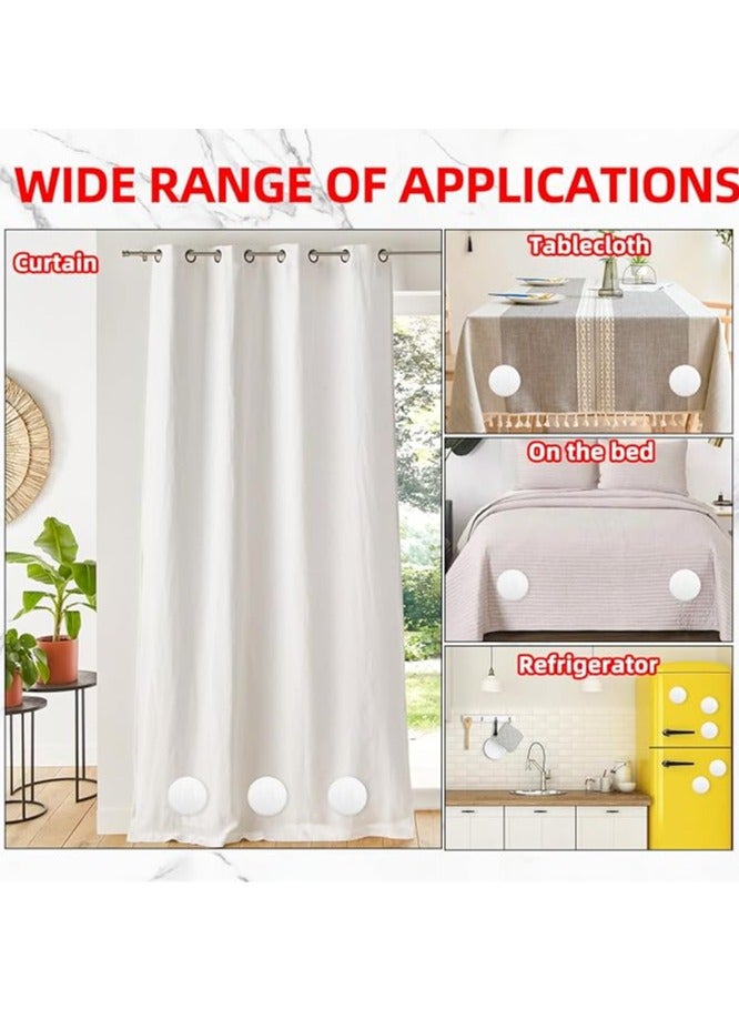 Curtain magnetic, 10 Pieces Shower Curtain Weights Pack, Shower Curtain Weights, Strong Tablecloth, Shower Curtain Weights, Shower Curtain Tablecloth Magnetic Curtain Weights - Image 4
