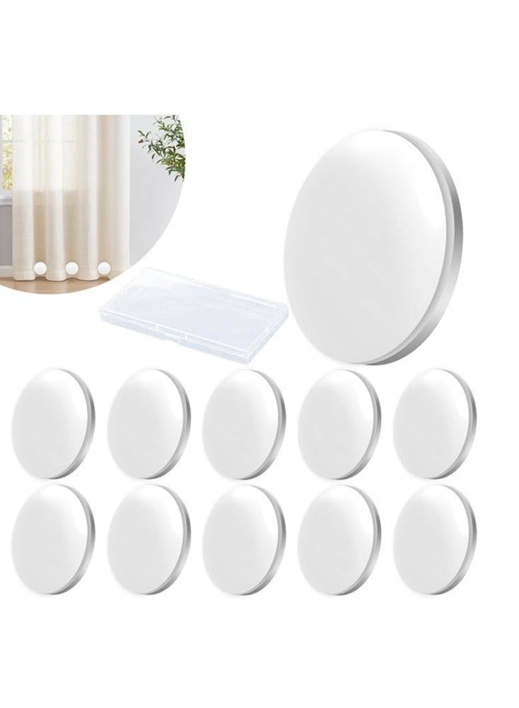 Curtain magnetic, 10 Pieces Shower Curtain Weights Pack, Shower Curtain Weights, Strong Tablecloth, Shower Curtain Weights, Shower Curtain Tablecloth Magnetic Curtain Weights - Image 1