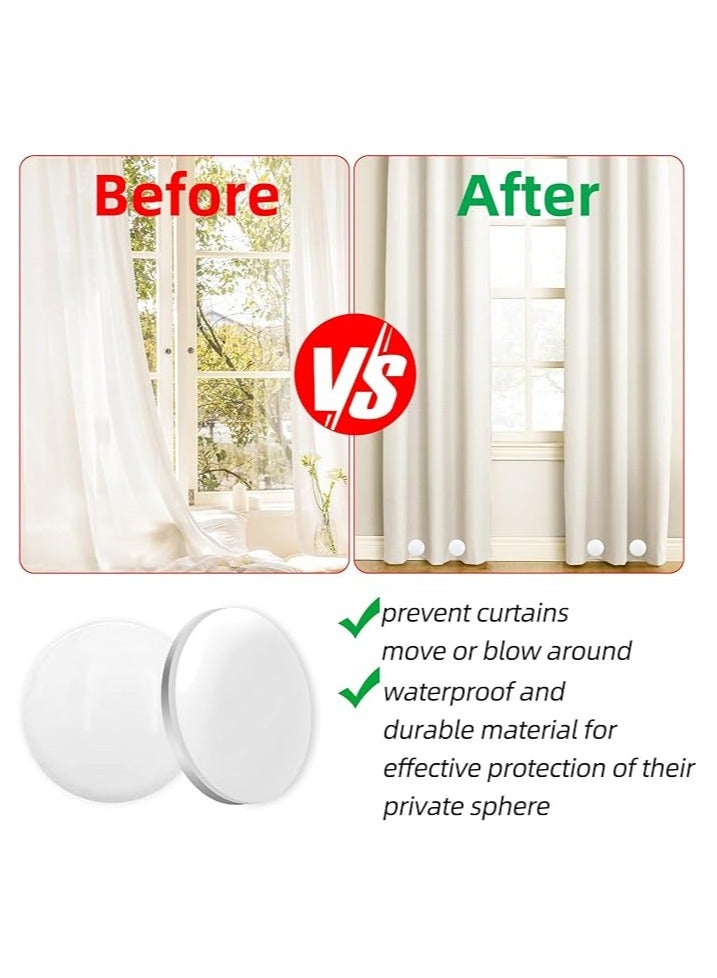 Curtain magnetic, 10 Pieces Shower Curtain Weights Pack, Shower Curtain Weights, Strong Tablecloth, Shower Curtain Weights, Shower Curtain Tablecloth Magnetic Curtain Weights - Image 3