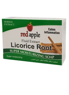 Red Apple Fluid Extract Licorice Root Super Moisturizing Soap 100g  - Image 3