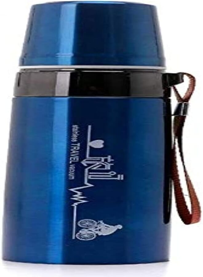 Spaceshoop Thermos Flask (Mug) 800 ml travel thermal -blue