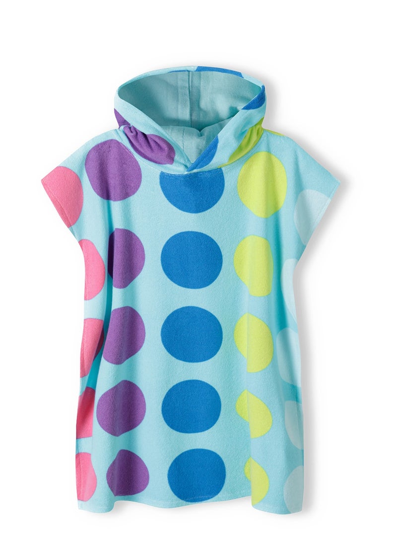 MINOTI Girls Hooded Beach Towel Cover-Up - Image 1