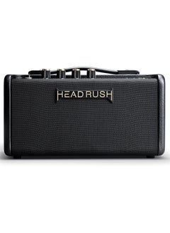 HEAD RUSH HeadRush FRFR Go Portable Desktop Amplifier 30W, 2 x 3" FRFR Desktop Amplifier with Bass Port, Bluetooth, Aux In, Headphone Jack, and Rechargeable Battery  - Image 1
