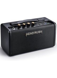 HEAD RUSH HeadRush FRFR Go Portable Desktop Amplifier 30W, 2 x 3" FRFR Desktop Amplifier with Bass Port, Bluetooth, Aux In, Headphone Jack, and Rechargeable Battery  - Image 2