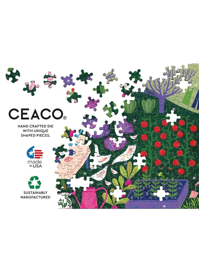 Ceaco Ceaco - Lunch in The Garden - 300 Oversized Piece Jigsaw Puzzle  - Image 4