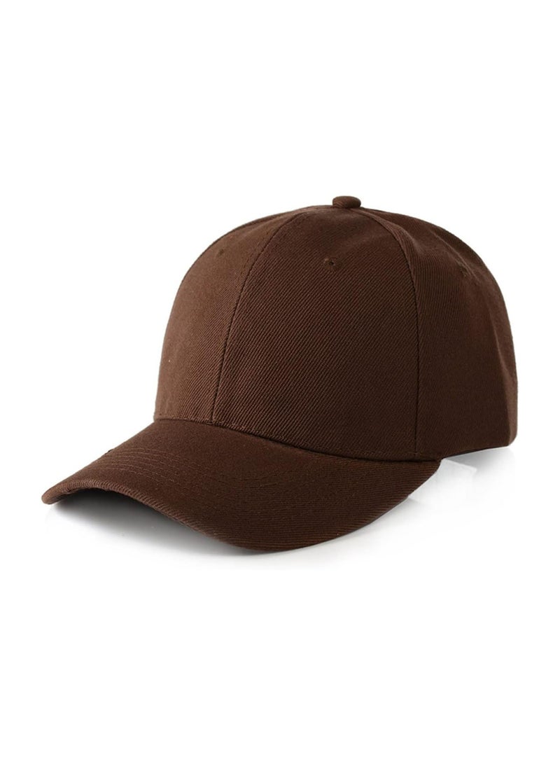 GGOOT Baseball Cap Adorable Sun Caps Fishing Hat Men Women Teens Solid Color Summer Snapback Flat Hip Hop Hats - Image 2