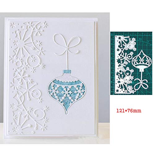 Armear Christmas Tree Deer Metal Die Cuts,Merry Christmas Elk Snowflake Cutting Dies Cut Stencils for DIY Scrapbooking Decorative Embossing Paper Scrapbooking Card Making - Image 3