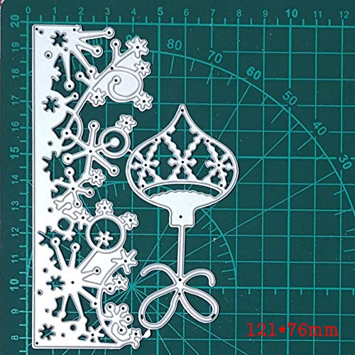 Armear Christmas Tree Deer Metal Die Cuts,Merry Christmas Elk Snowflake Cutting Dies Cut Stencils for DIY Scrapbooking Decorative Embossing Paper Scrapbooking Card Making - Image 4