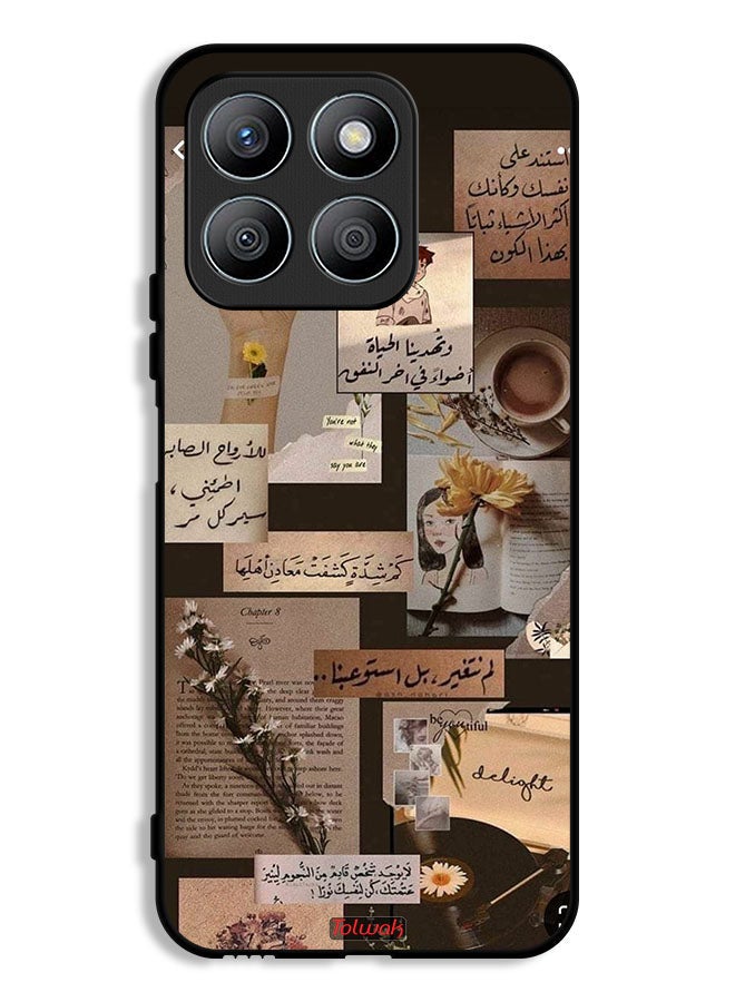 Tolwak Honor X8b Protective Case Cover Arabic Quotes Vintage - Image 1