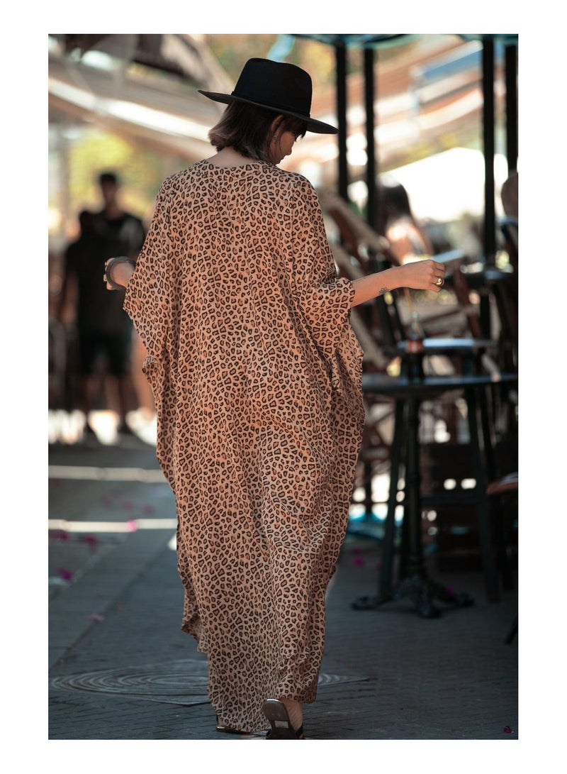 Loquat Beach Printed Robe Sunscreen Cover  - Image 2