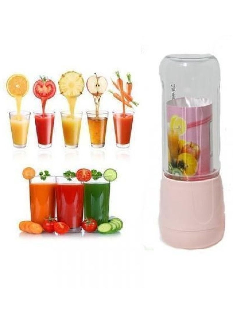Portable Manual Juice Blender with 3 stainless steel blades - Image 2