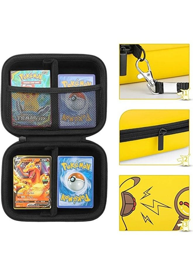 Filly - Pokemon PM TCG Card Holder Organizer Case - Fits Up to 400 Cards, Storage Box with Removable Dividers and Hand Strap - Image 1