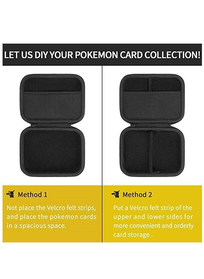 Filly - Pokemon PM TCG Card Holder Organizer Case - Fits Up to 400 Cards, Storage Box with Removable Dividers and Hand Strap - Image 1