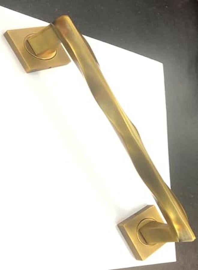 مقبض باب الشقة الخارجي أو مقبض الجرار لون كافيه طول 32.5 سم - Image 3