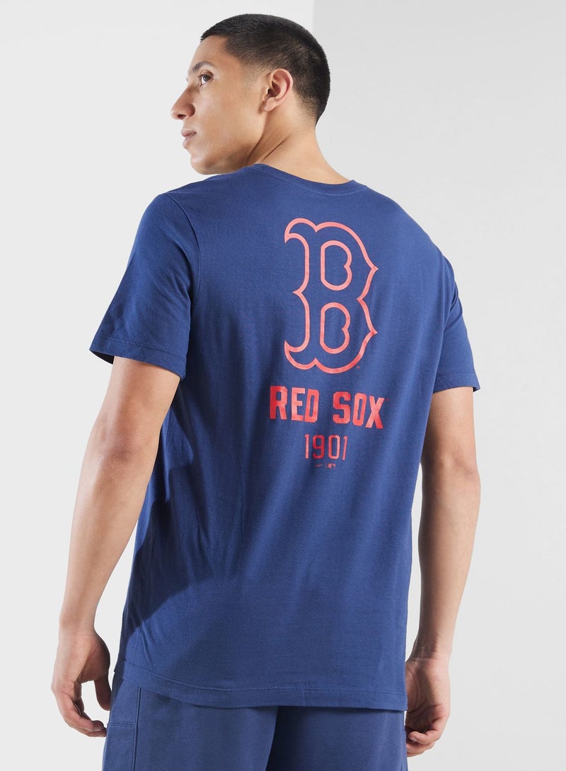 Nike Boston Red Sox Essential Logo T-Shirt - Image 2