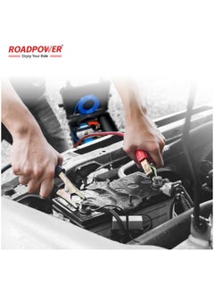 RoadPower 2 Cylinder Car Air Compressor Ultra Extreme 4x4 Tire Super Air Flow Portable 150 PSI AMP 62A 12V Tire Inflator For Car Truck Bicycle Football And Other Inflatables With Carry Box  - Image 4