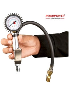 RoadPower 2 Cylinder Car Air Compressor Ultra Extreme 4x4 Tire Super Air Flow Portable 150 PSI AMP 62A 12V Tire Inflator For Car Truck Bicycle Football And Other Inflatables With Carry Box  - Image 2
