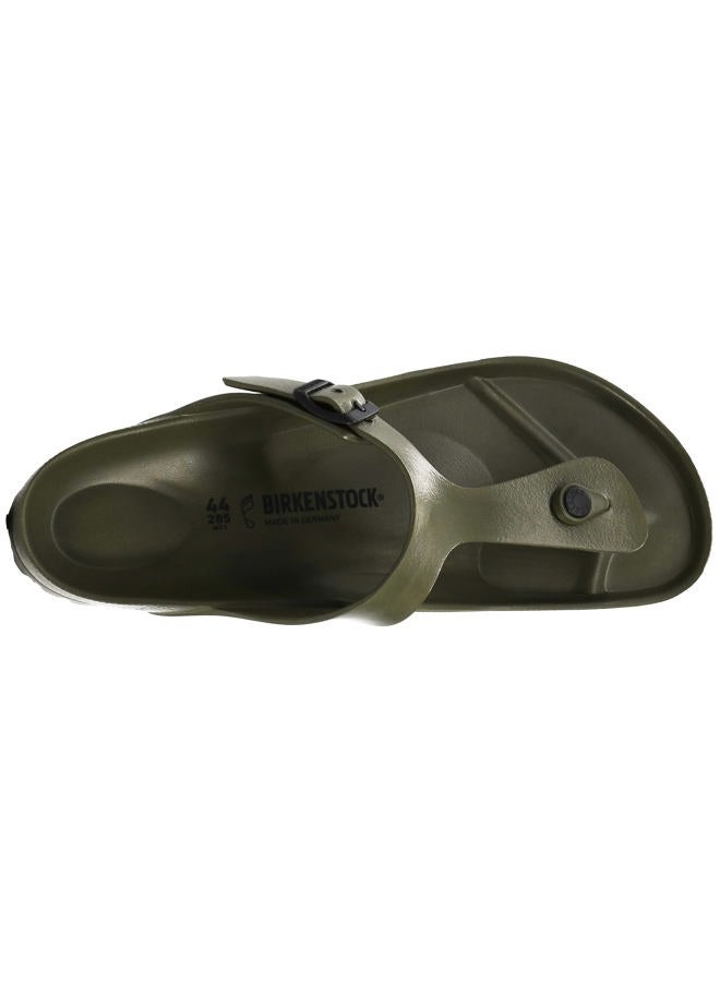 BIRKENSTOCK Unisex Gizeh Essentials EVA Khaki Sandals 38 R EU - Image 5