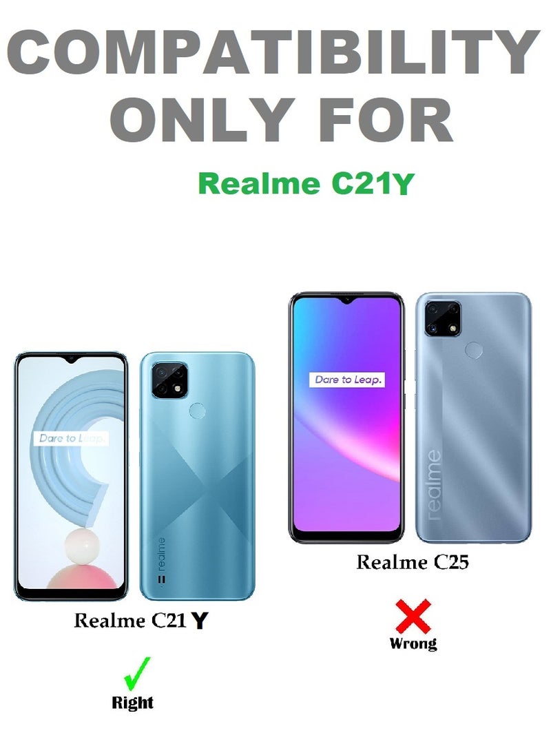 we3 Tempered Glass Screen Protector Anti-Spy Privacy Designed For Realme C21Y Full Screen Coverage And Bubble Free - Image 3