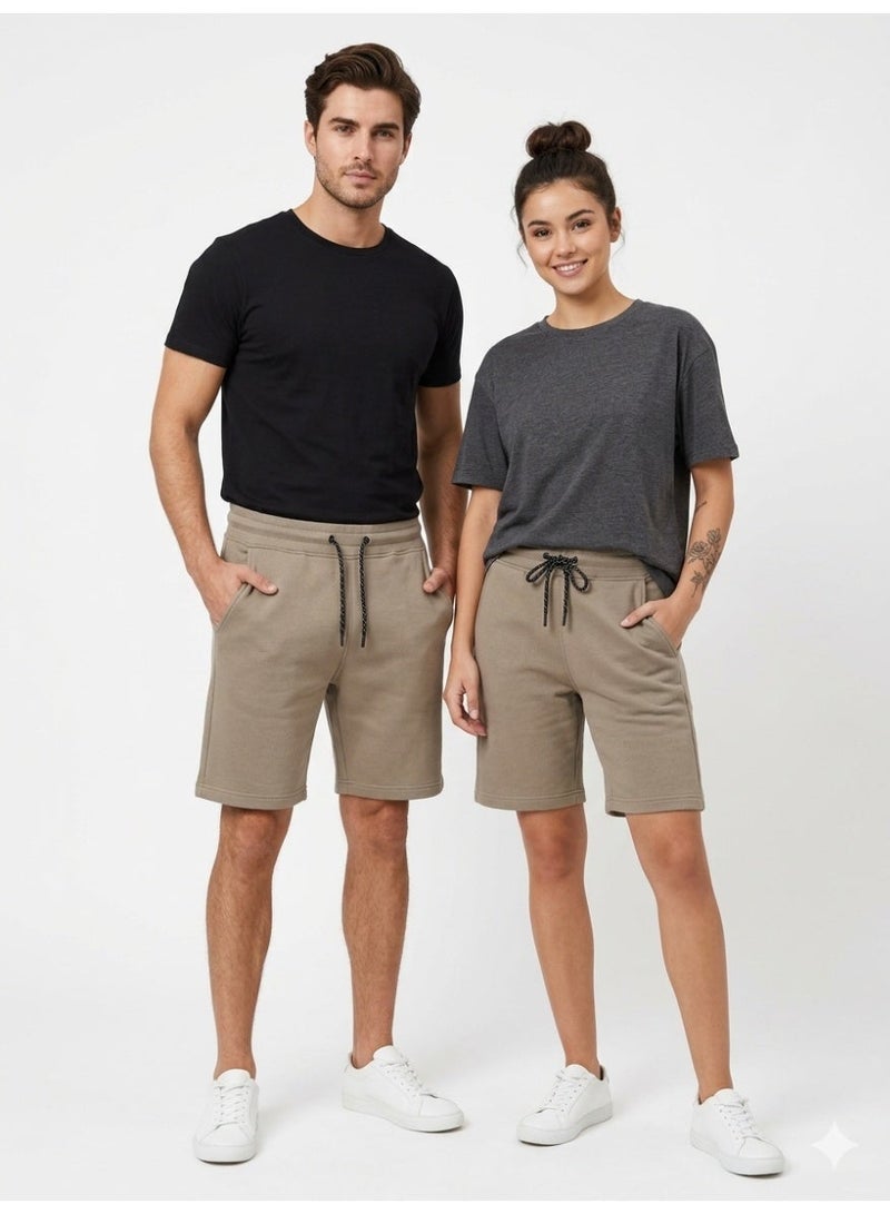 Unisex Premium Casual Soft Milton shorts - Comfortable Casual Sports Shorts with Drawstring - Image 2