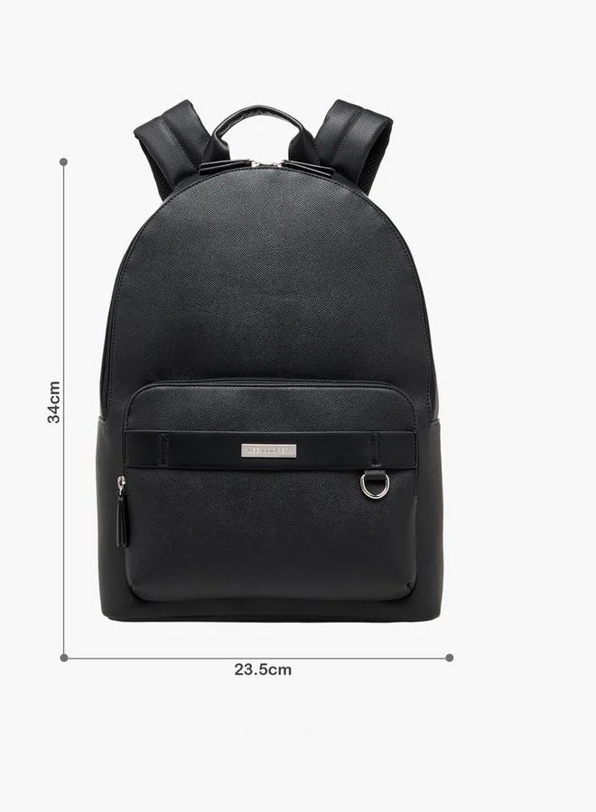 Lee Cooper Logo Detail Backpack for Boys 13 Years+ with Laptop Compartment