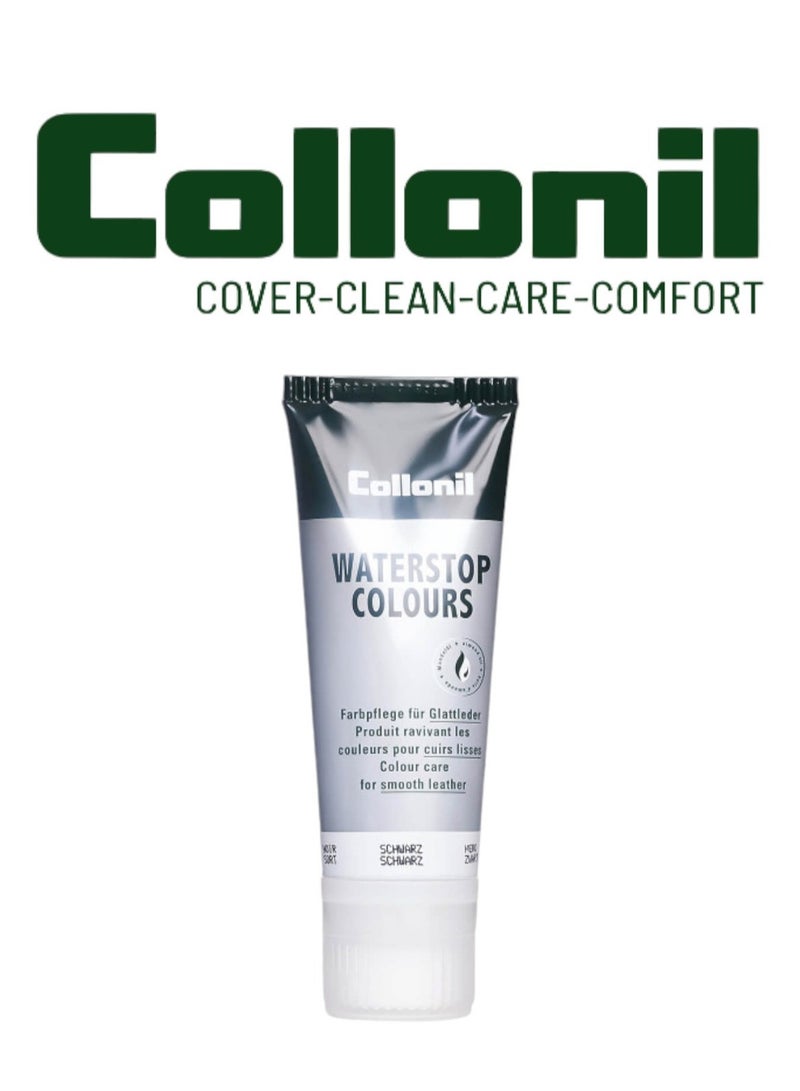 Collonil Collonil Waterstop Colours Tube - Blue 75ml - Nourishing & Waterproofing Leather Cream  - Image 2