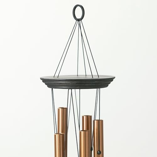 Woodstock Chimes Woodstock Wind Chimes My Butterfly Chime, Bronze Aluminum Tubes, Small 21-Inch, Light Airy Sound Wind Chime for Outdoor Decor for Garden - Image 5