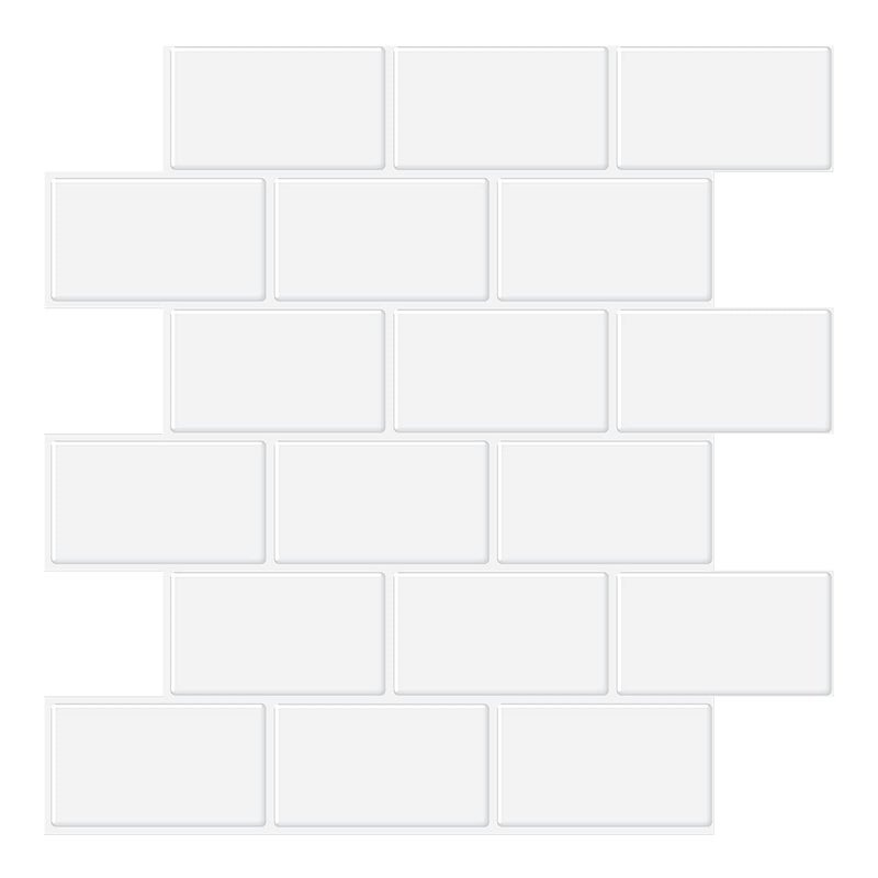 WoStick 10Sheets 3D Self Adhesive Wall Tiles 16mm Thickness Peel and Stick Wall Tiles Splashback Tiles Metro Subway Tiles Stick on Tiles for Kitchen  Bathroom305cm x 305cm