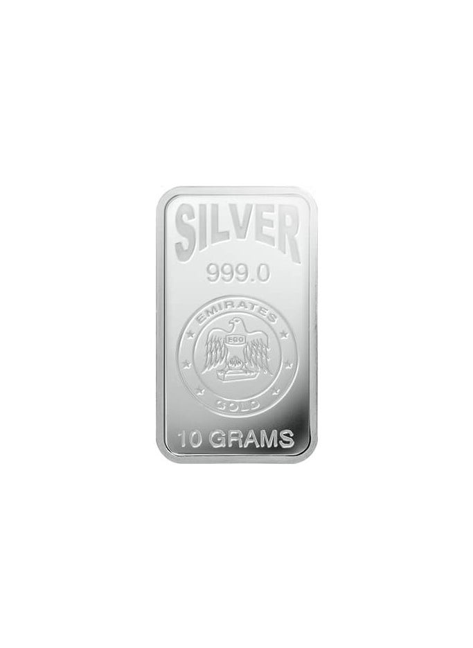 Emirates Gold Emirates | 10g Pure Silver Bar 999 - 10 Grams  - Image 3