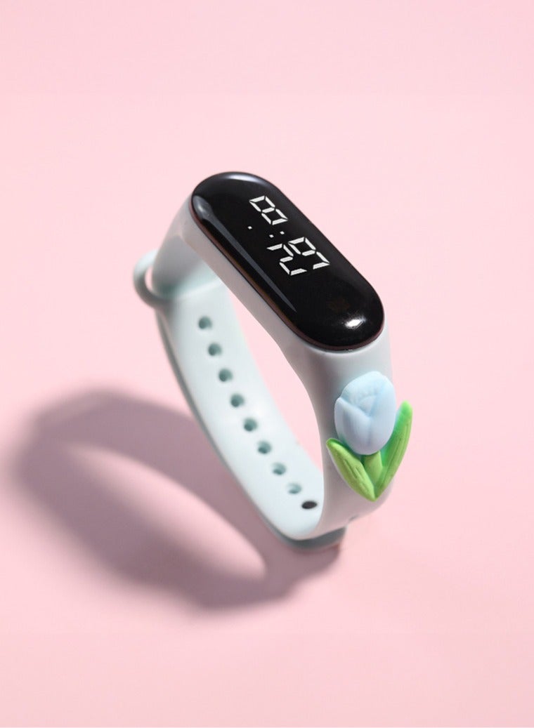M3 Cartoon Children's Bracelet LED Electronic Waterproof Touch Watch Children's Gift  - Image 1