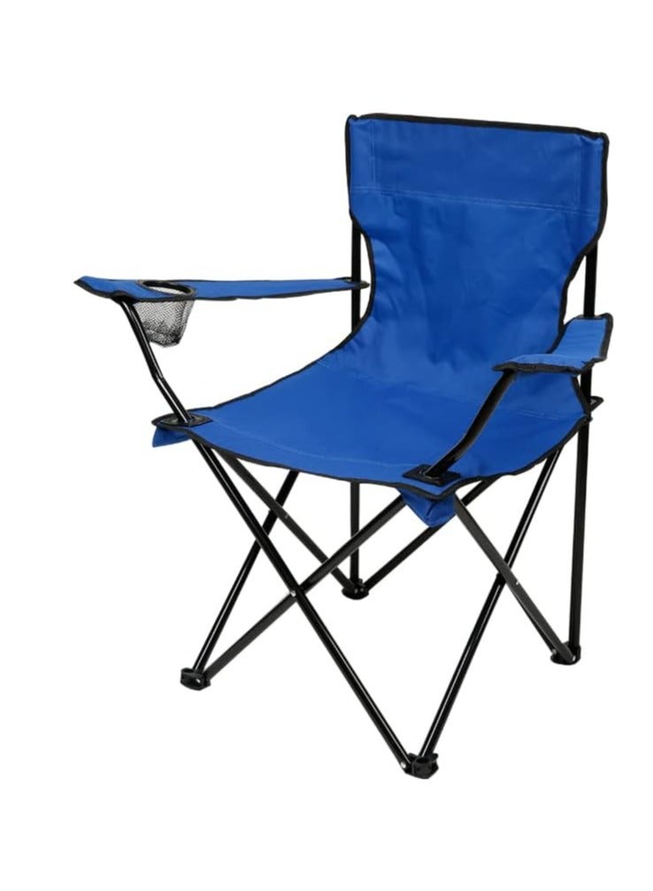 ZAMZIN Folding Beach Chair - Lightweight High Back Camping Chair for Adults - Foldable Outdoor Seat with Carry Bag - Ideal for Camp, Beach, Picnic, Hiking multicolor - Image 1