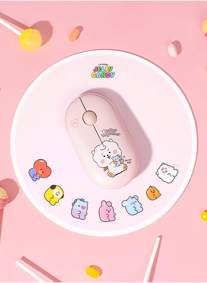 BT21 - Inspired Characters Mouse Pads Jelly Candy Edition, All Seven Characters with Their Own Cute Design - Image 1