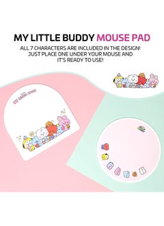 BT21 Inspired Characters Mouse Pads Jelly Candy Edition, All Seven Characters with Their Own Cute Design  - Image 2