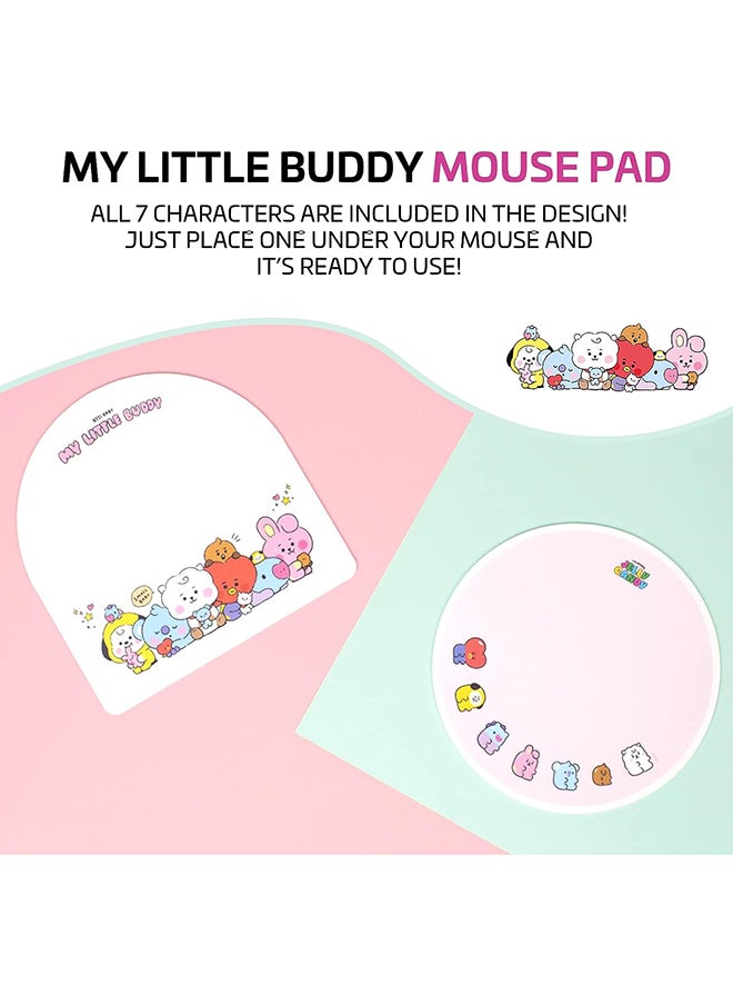 BT21 - Inspired Characters Mouse Pads Jelly Candy Edition, All Seven Characters with Their Own Cute Design - Image 1