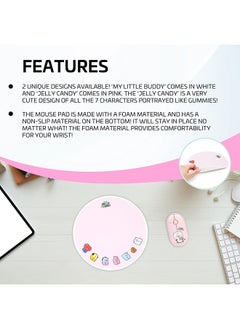 BT21 Inspired Characters Mouse Pads Jelly Candy Edition, All Seven Characters with Their Own Cute Design  - Image 5