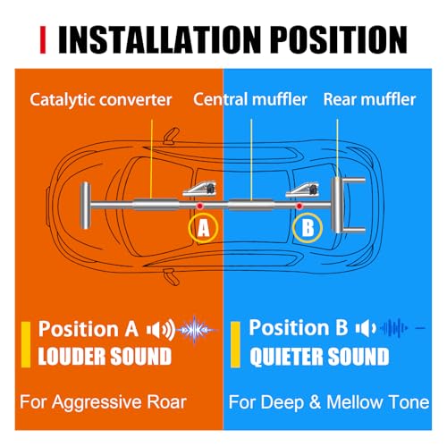 peastorm 2 Inch Electric Exhaust Cutout with Elbow Valved Muffler Valvetronic Exhaust Valve Kit - Image 3