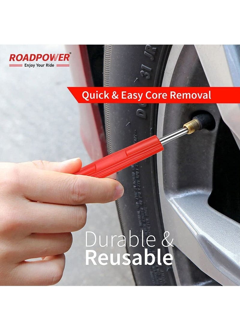 RoadPower - Valve Core Removal Tool, Tire Valve Stem Remover Extractor - Image 1