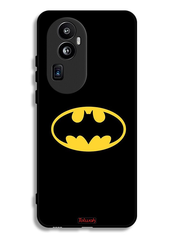 Tolwak Oppo Reno10 Pro Plus Protective Case Cover Batman Logo - Image 1