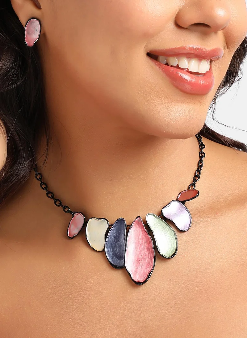 SOHI Abstract Artificial Jewellery Set
