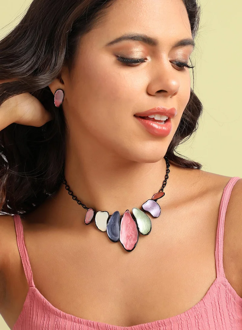 SOHI Abstract Artificial Jewellery Set