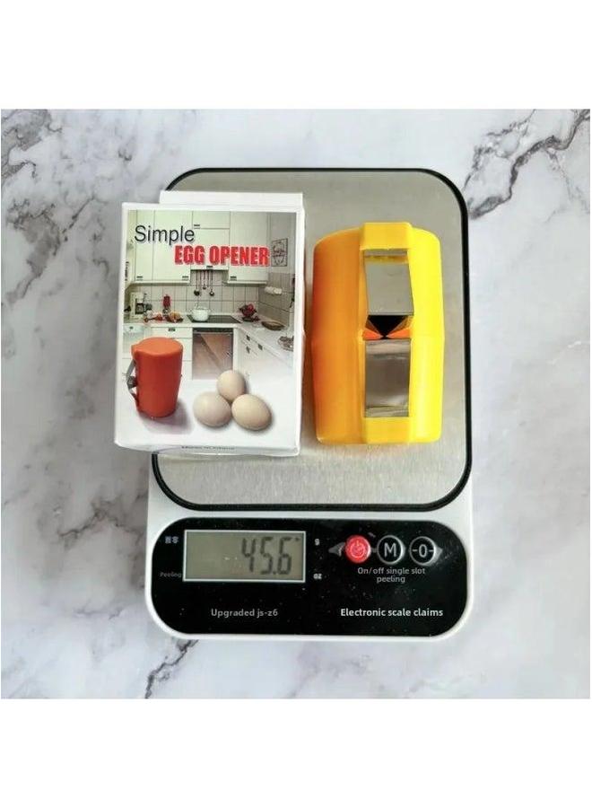 Portable Quick Eggshell Remover Separator Kitchen Tools Egg Cracker Shell Opener Fast Cracking Tool Home Supplies-Color:Egg  - Image 5