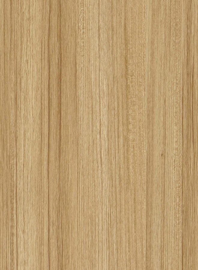 CRE8TIVE Brown Wood Contact Paper 24"x118" Wide Self Adhesive Wood Grain Peel and Stick Wallpaper Waterproof Thickened Faux Wood Vinyl Wrap Textured for Kitchen Countertops Cabinets Dresser Furniture - Image 1