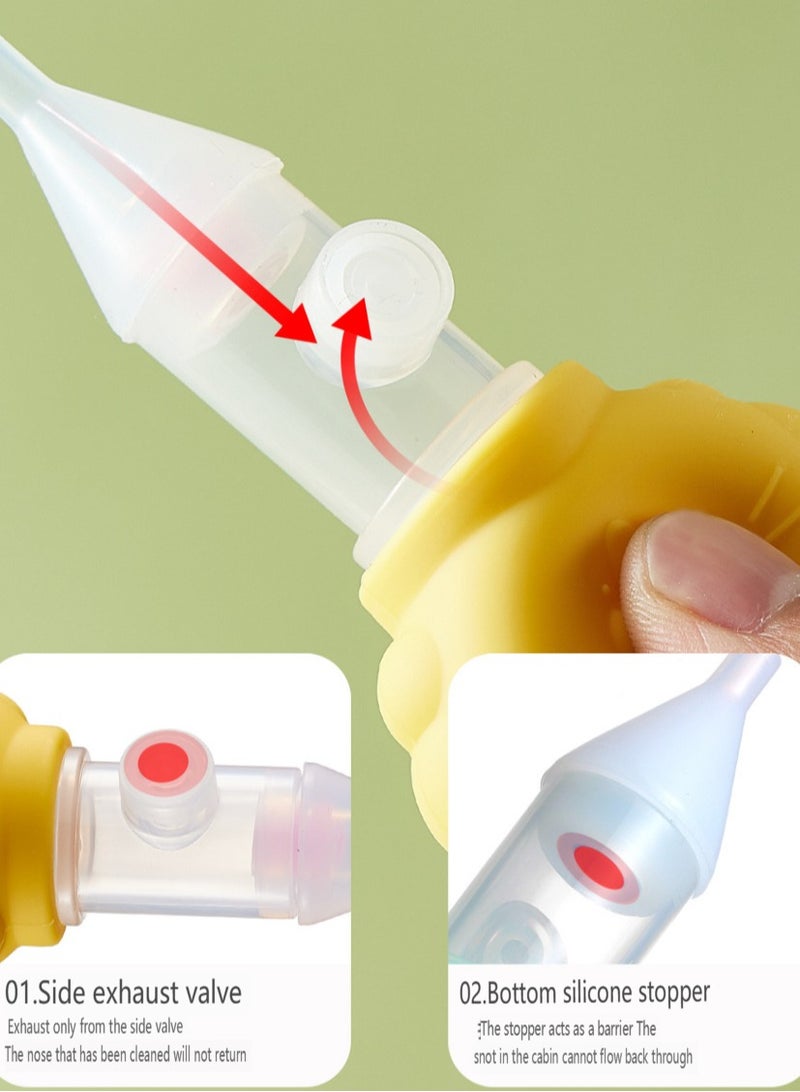 Baby Nasal Aspirator, Nose Cleaning Tweezers, Baby Nose Cleaning Tool 2-piece Set - Image 4
