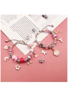 Womdee 68PCS Charm Bracelets Kit with Jewelry Charms, Bracelets for DIY Craft, Jewelry Gift  - Image 5